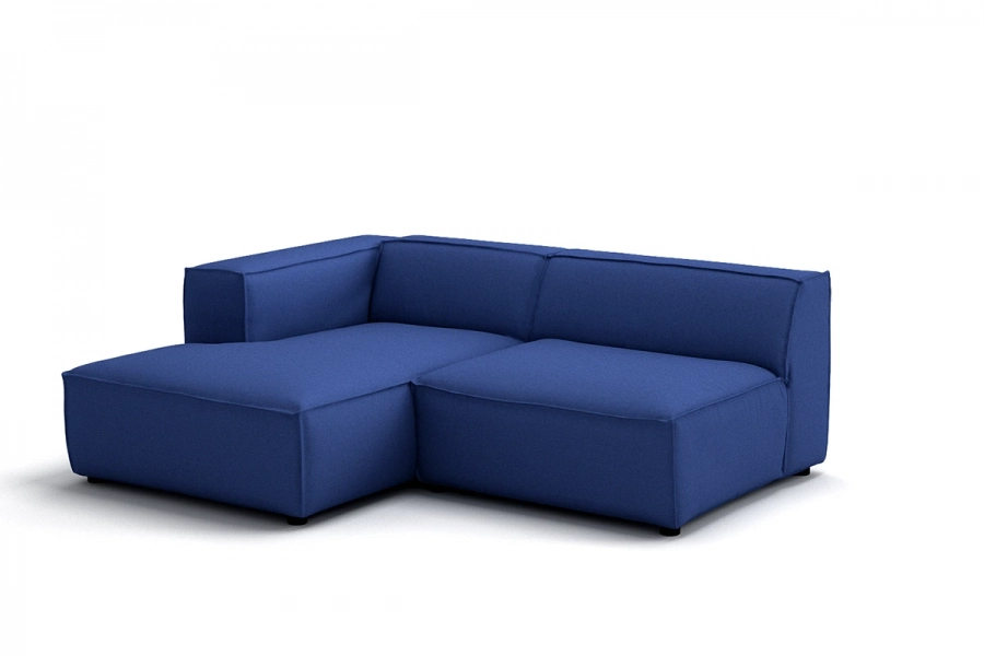 Model MODULARIS WB (wysoki bok) - Modularis WB longchair lewy + sofa 1,5 osobowa